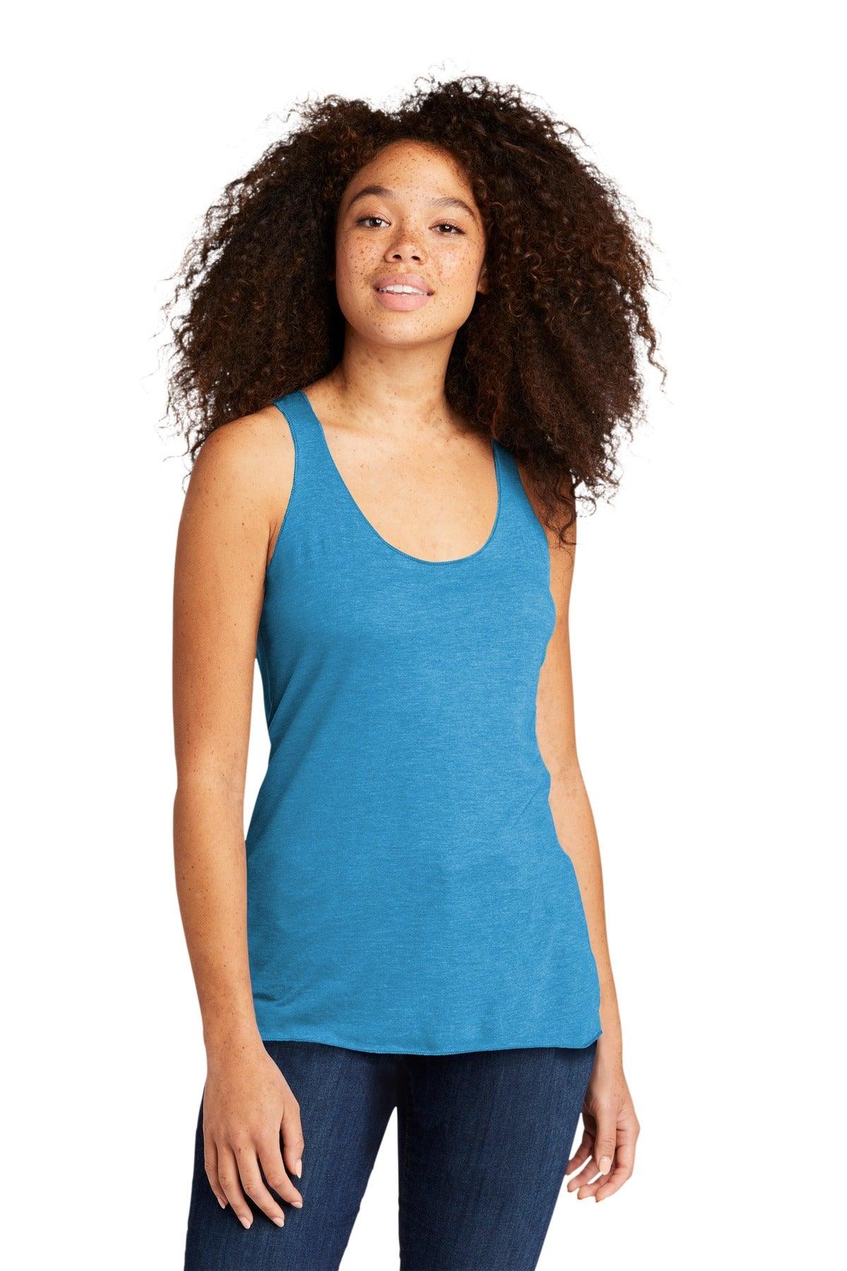 Next Level Apparel Women's Tri-Blend Racerback Tank. NL6733 - Dresses Max