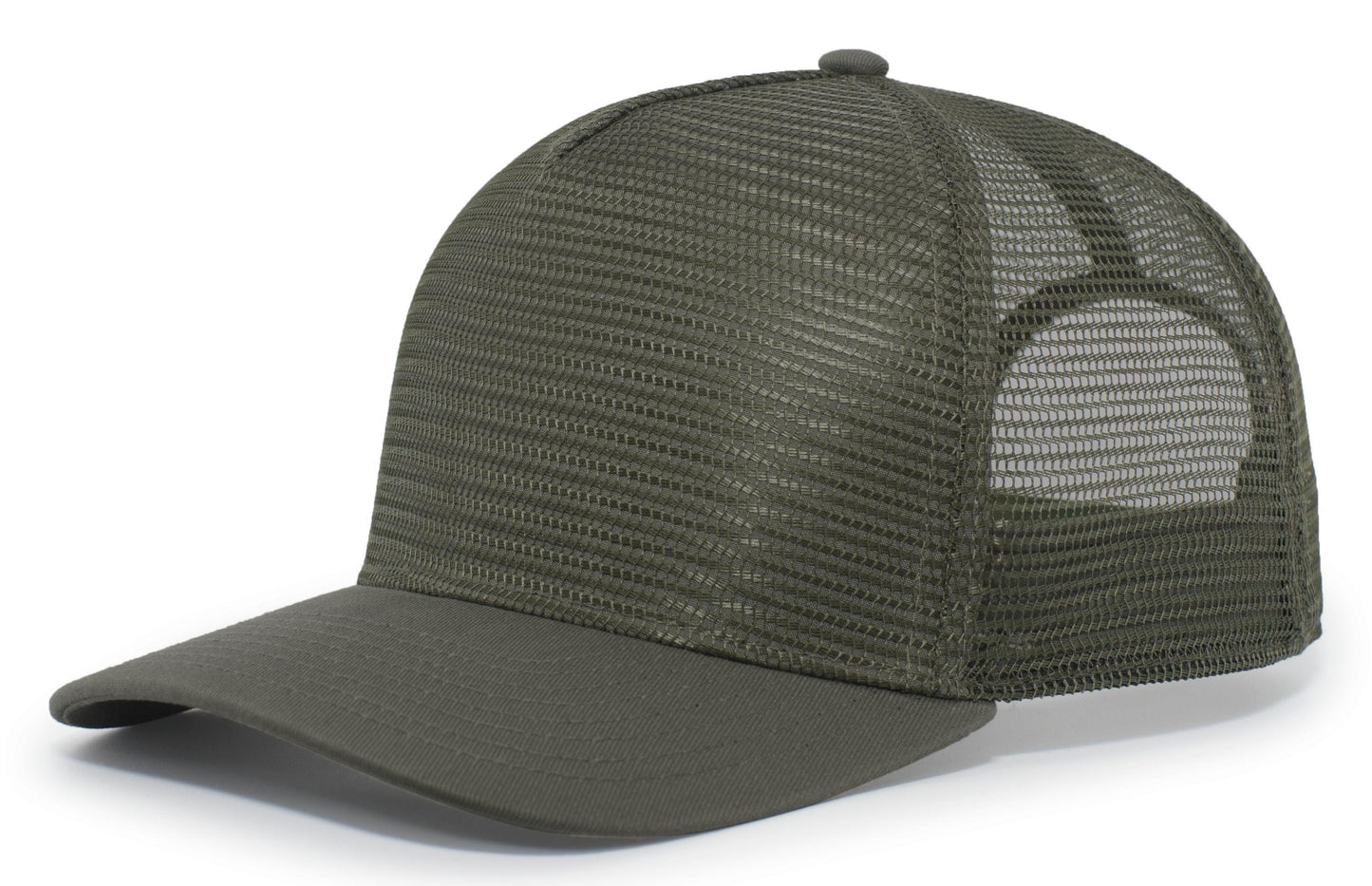 5-Panel Mesh Overlay Trucker Snapback - Dresses Max