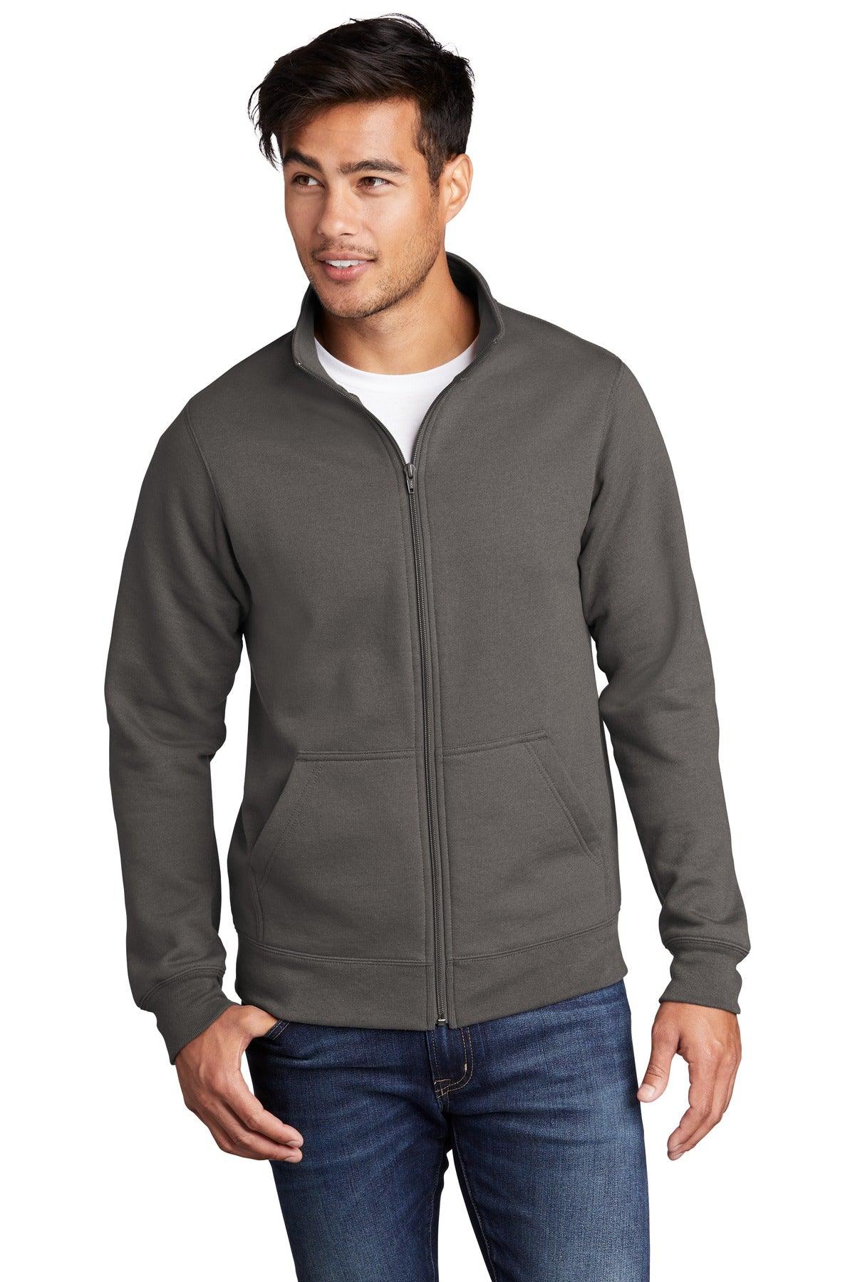 Port & Company Core Fleece Cadet Full-Zip Sweatshirt PC78FZ - Dresses Max