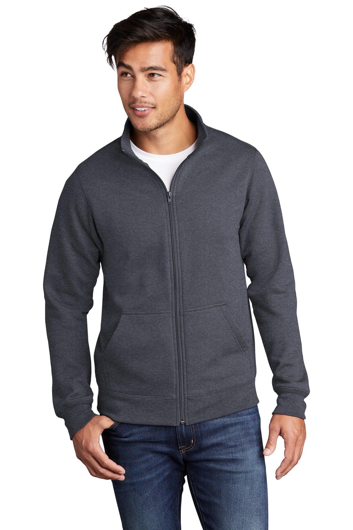 Port & Company Core Fleece Cadet Full-Zip Sweatshirt PC78FZ - Dresses Max