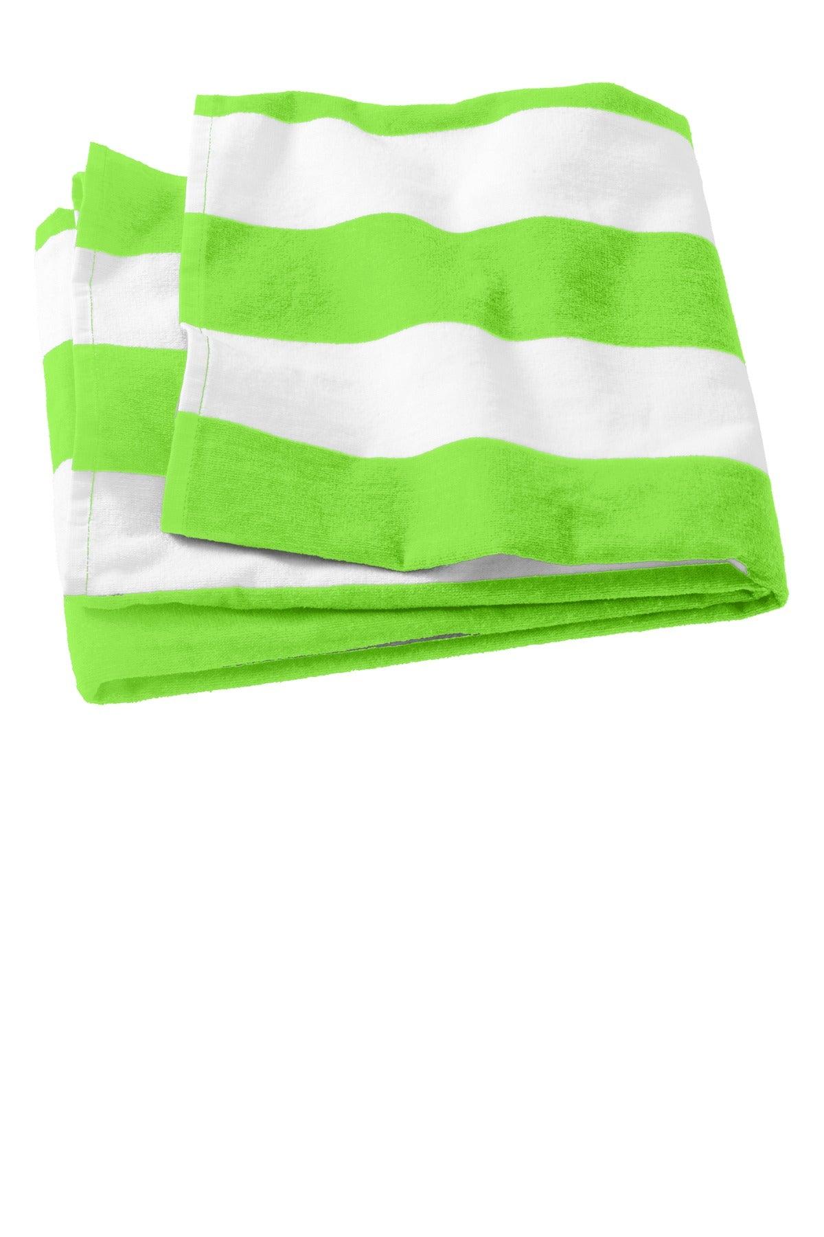 Port Authority Cabana Stripe Beach Towel. PT43 - Dresses Max