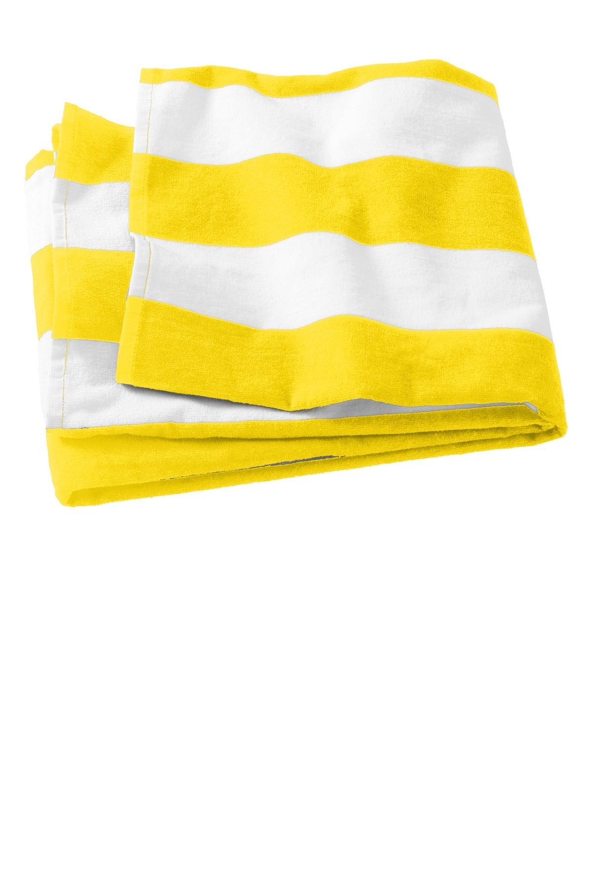 Port Authority Cabana Stripe Beach Towel. PT43 - Dresses Max