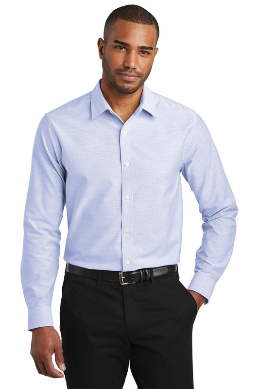 Port Authority Slim Fit SuperPro Oxford Shirt. S661 - Dresses Max