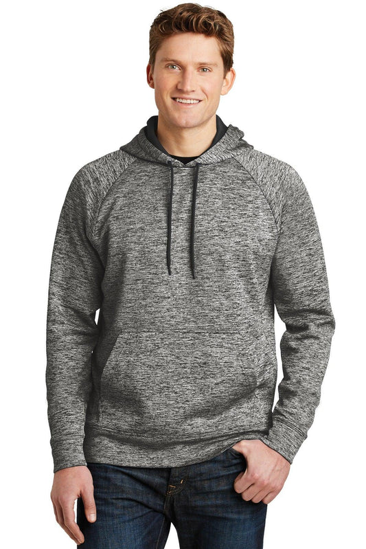 Sport-Tek PosiCharge Electric Heather Fleece Hooded Pullover. ST225 - Dresses Max