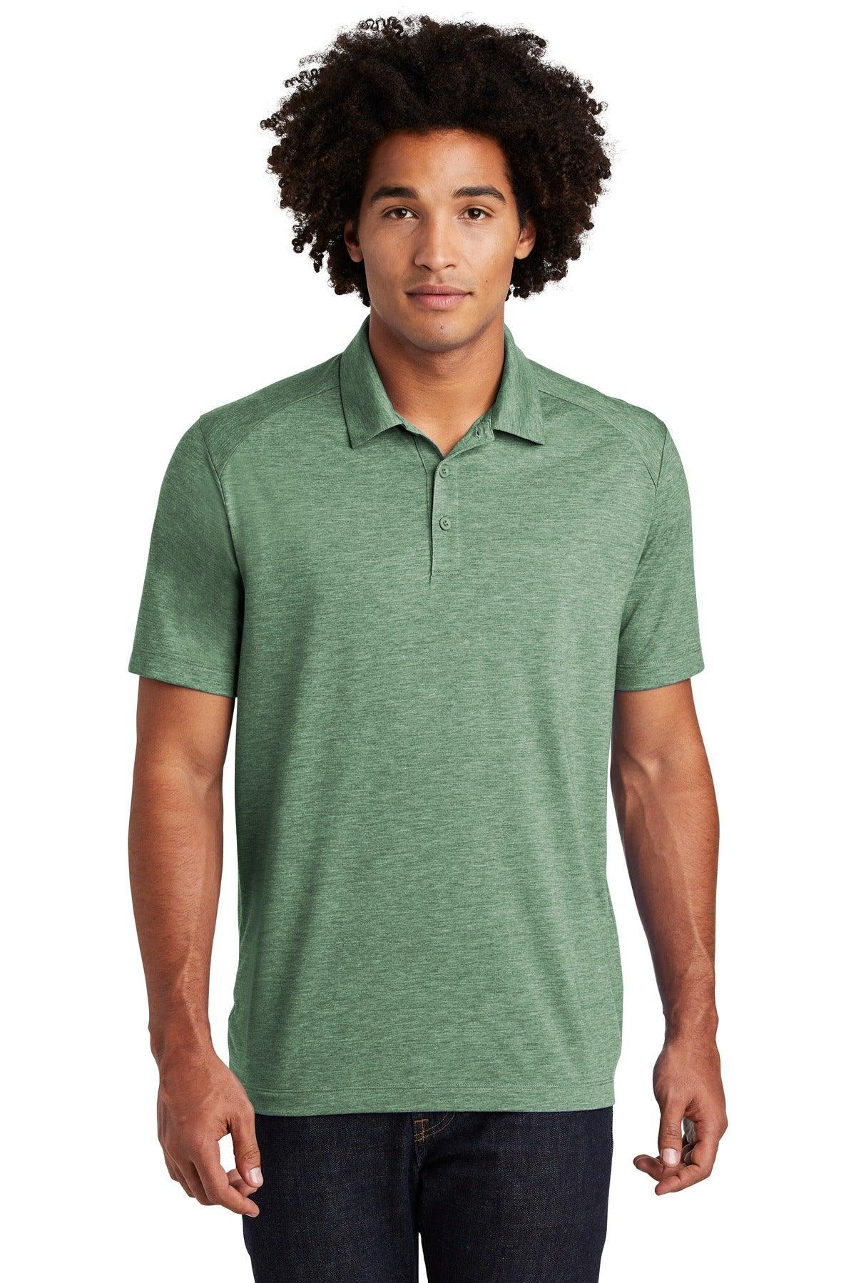 Sport-Tek PosiCharge Tri-Blend Wicking Polo. ST405 - Dresses Max