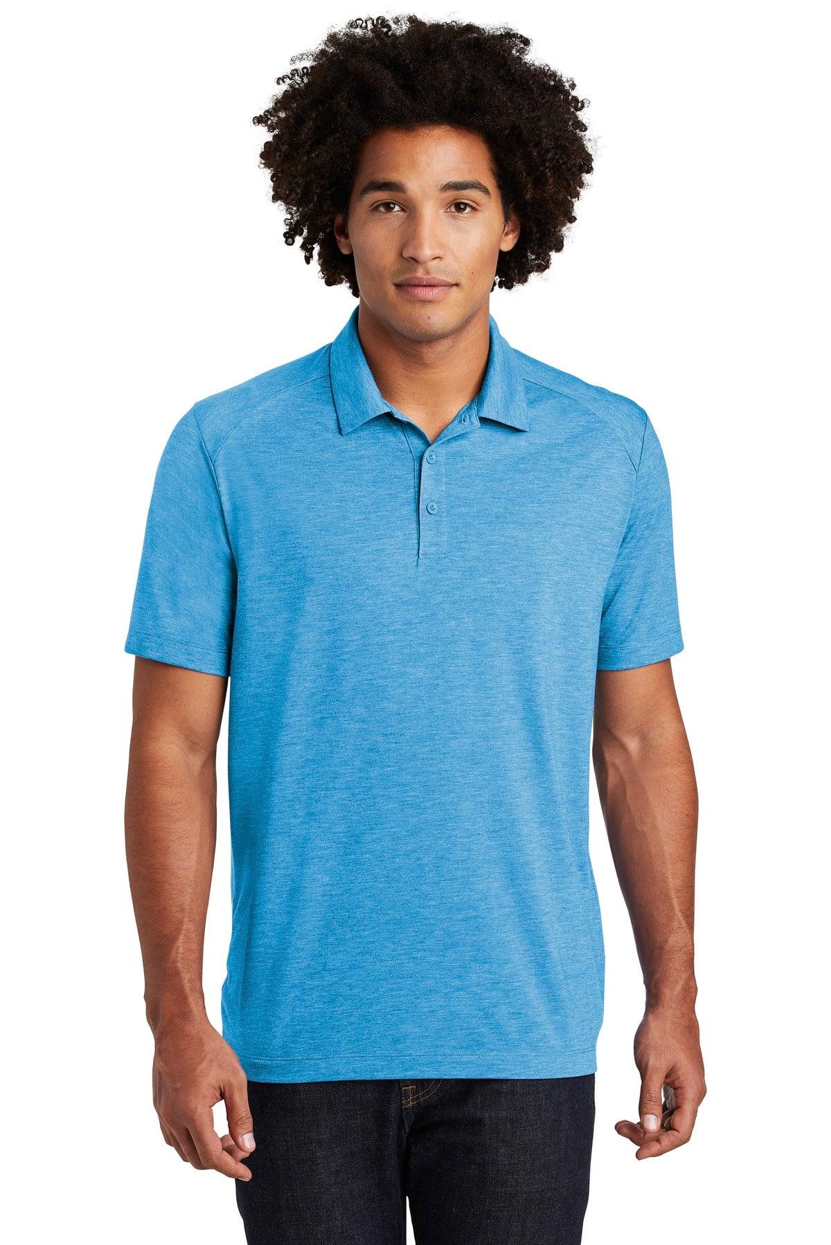 Sport-Tek PosiCharge Tri-Blend Wicking Polo. ST405 - Dresses Max