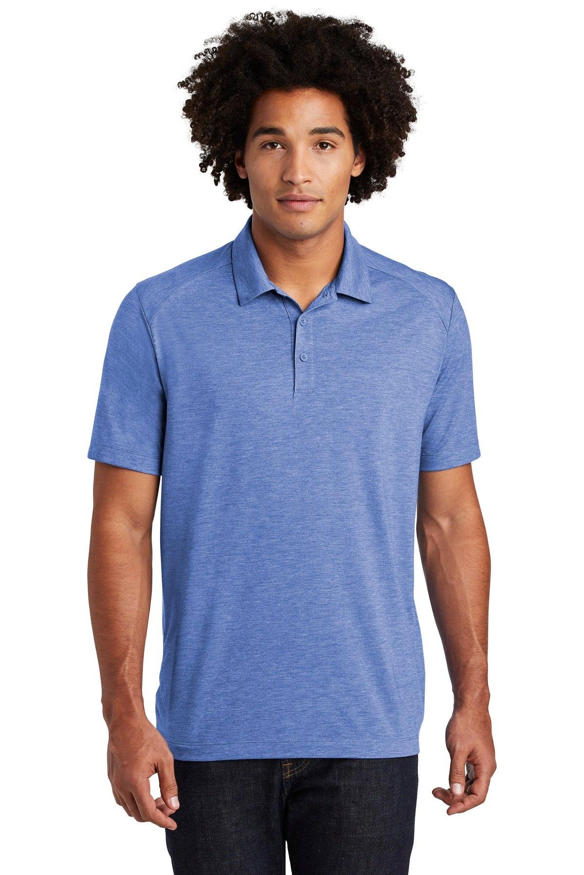 Sport-Tek PosiCharge Tri-Blend Wicking Polo. ST405 - Dresses Max