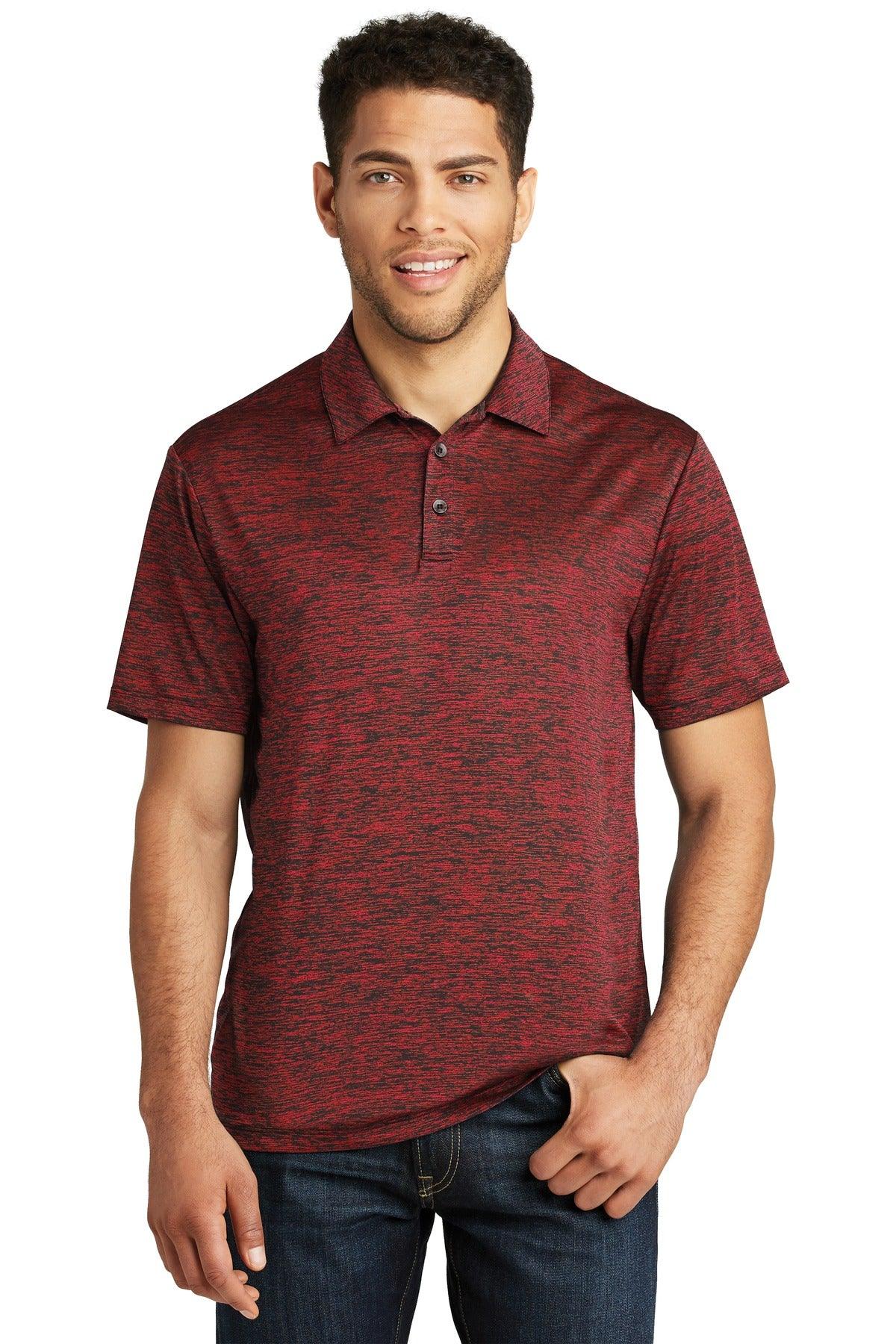 Sport-Tek PosiCharge Electric Heather Polo. ST590 - Dresses Max