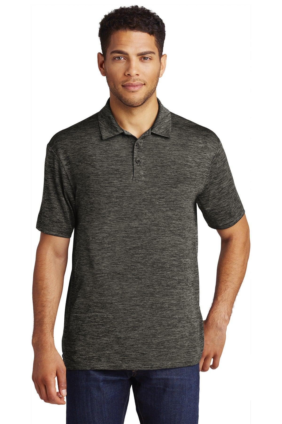 Sport-Tek PosiCharge Electric Heather Polo. ST590 - Dresses Max