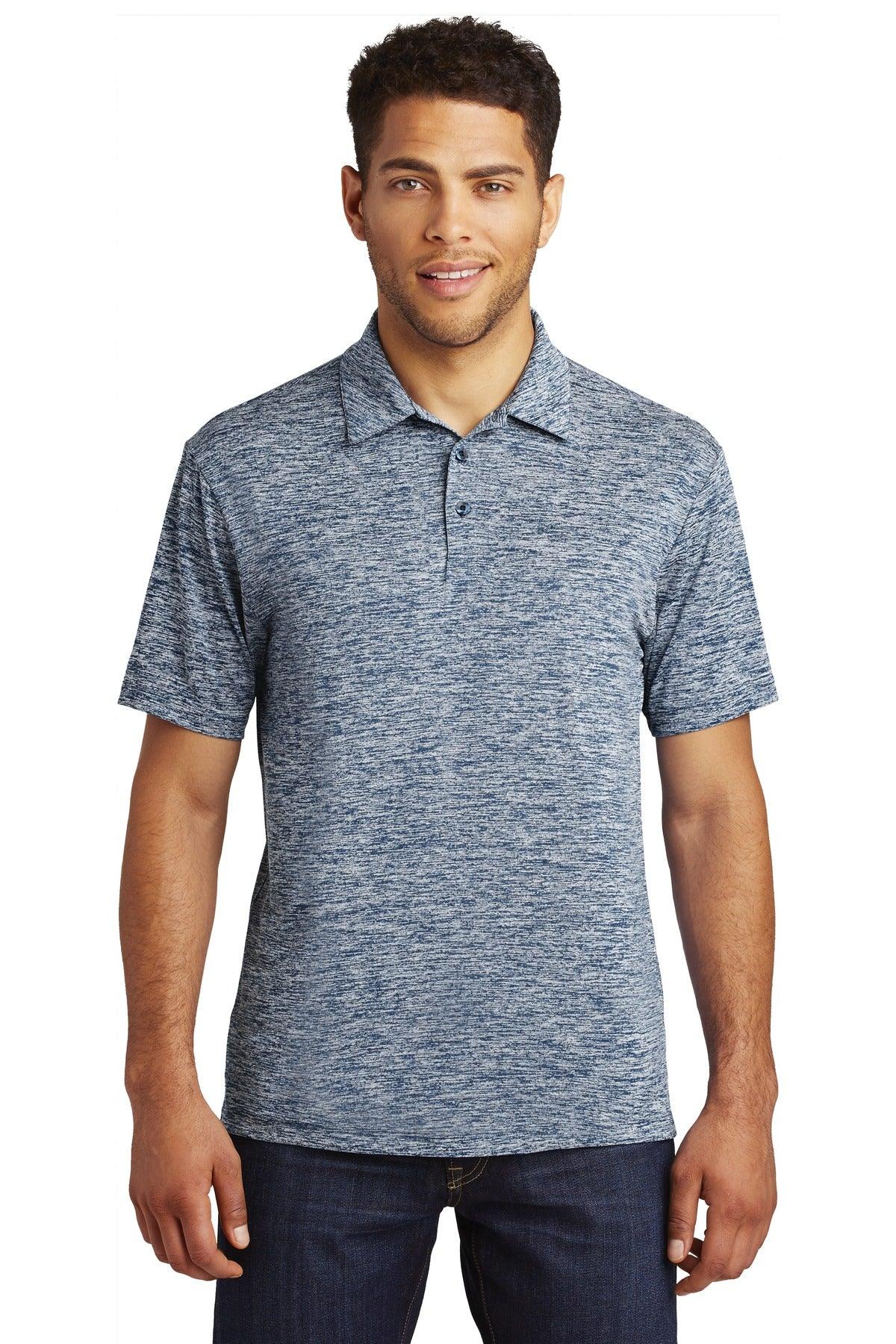 Sport-Tek PosiCharge Electric Heather Polo. ST590 - Dresses Max