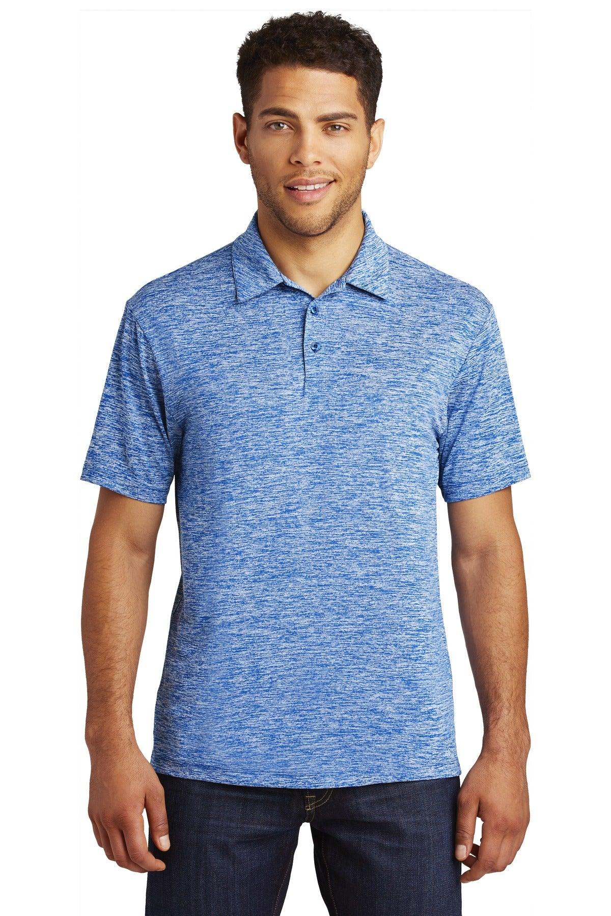 Sport-Tek PosiCharge Electric Heather Polo. ST590 - Dresses Max