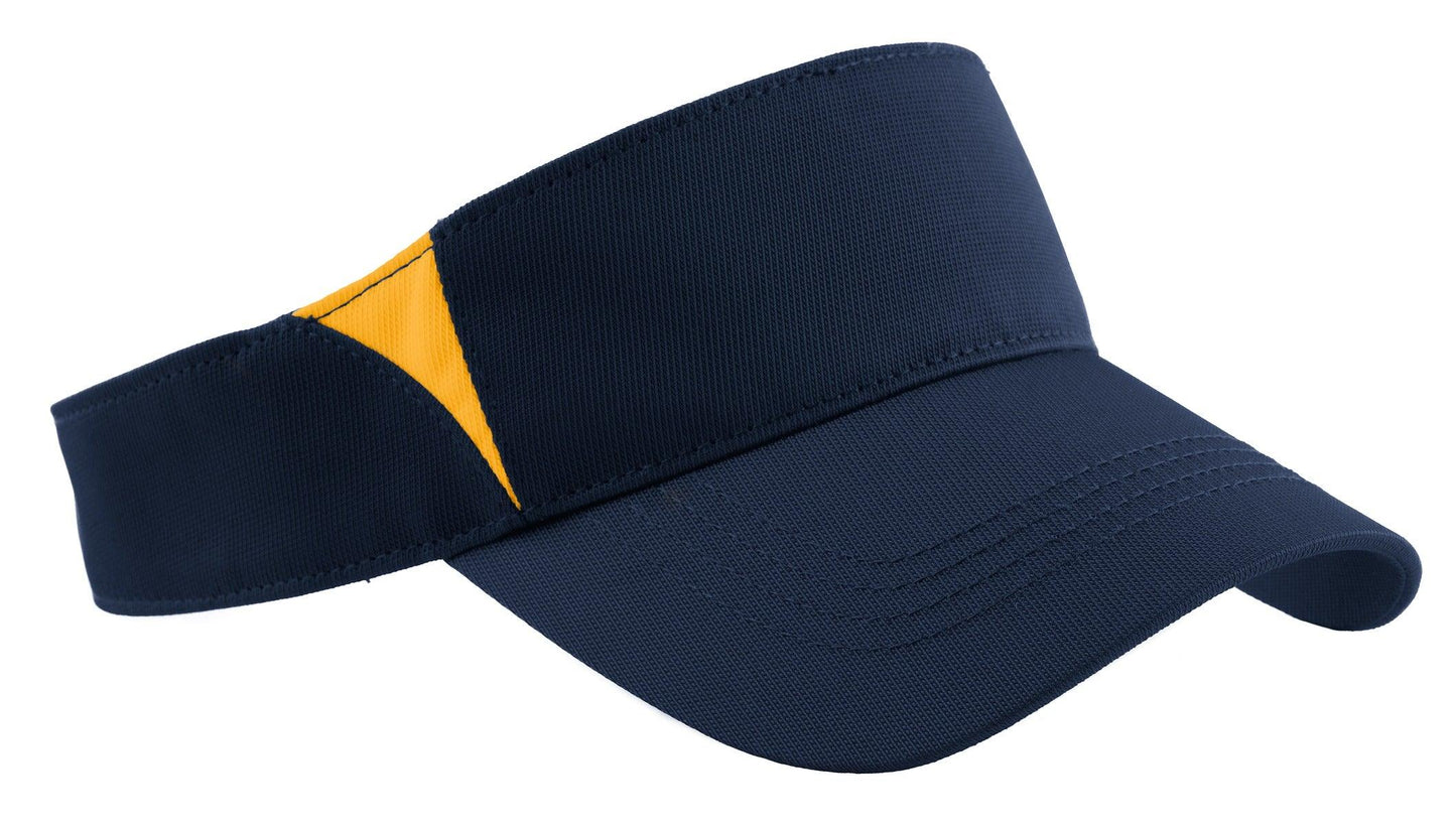 Sport-Tek Dry Zone Colorblock Visor. STC13 - Dresses Max