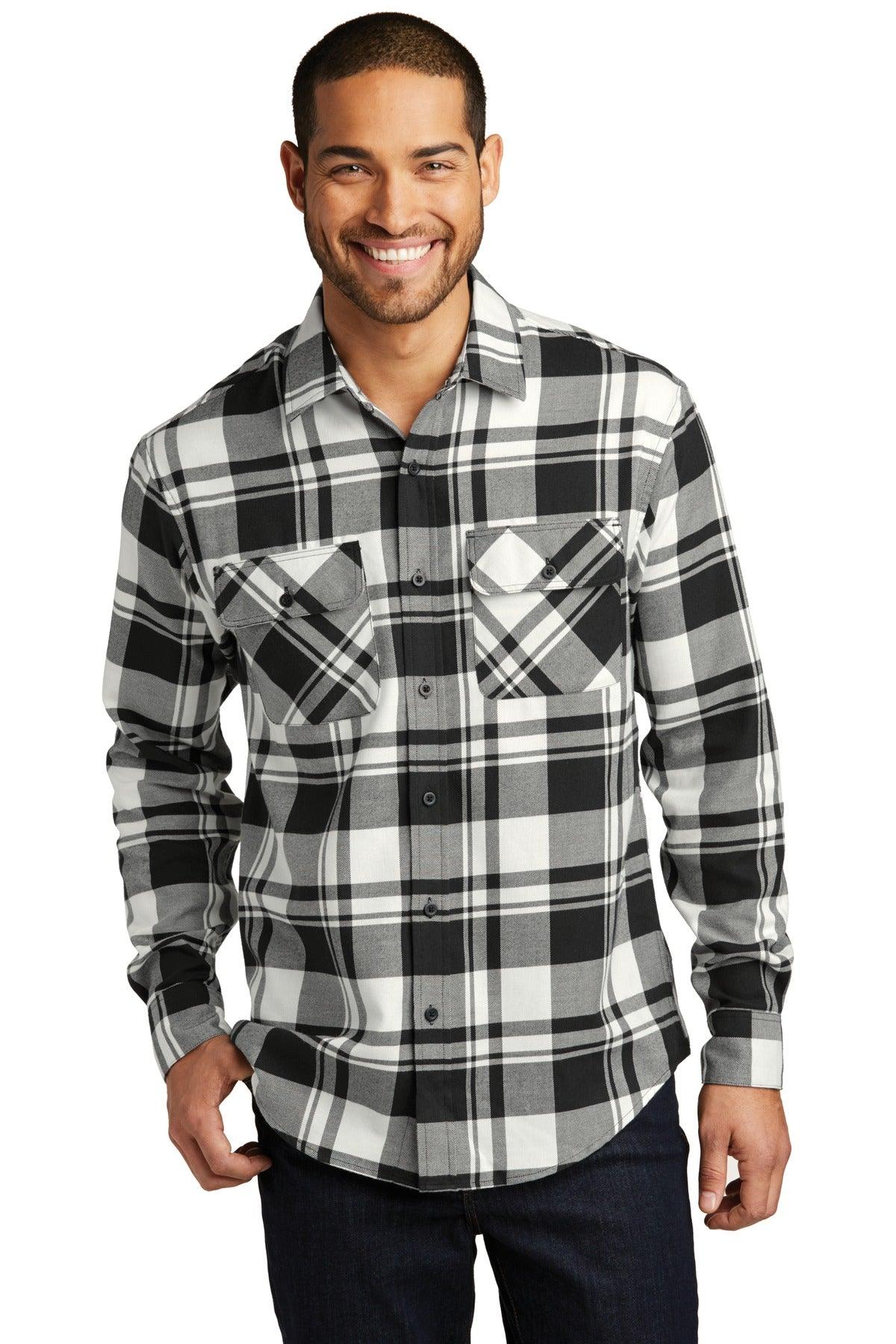 Port Authority Plaid Flannel Shirt. W668 - Customizable