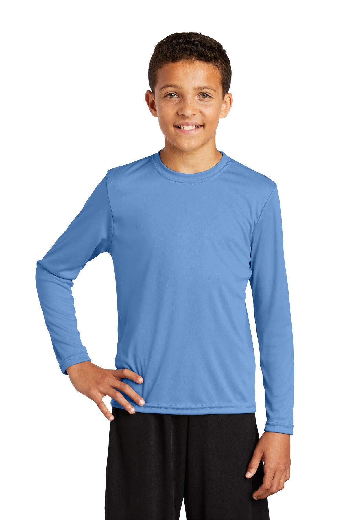 Sport-Tek Youth Long Sleeve PosiCharge Competitor Tee. YST350LS - Dresses Max