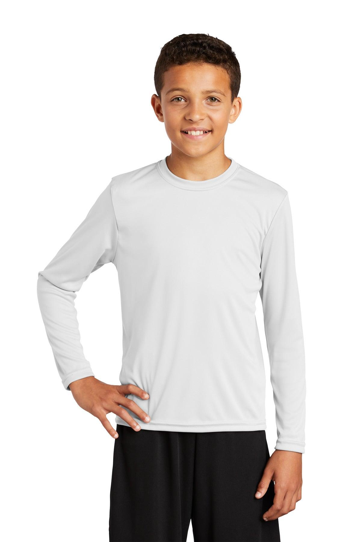 Sport-Tek Youth Long Sleeve PosiCharge Competitor Tee. YST350LS - Dresses Max