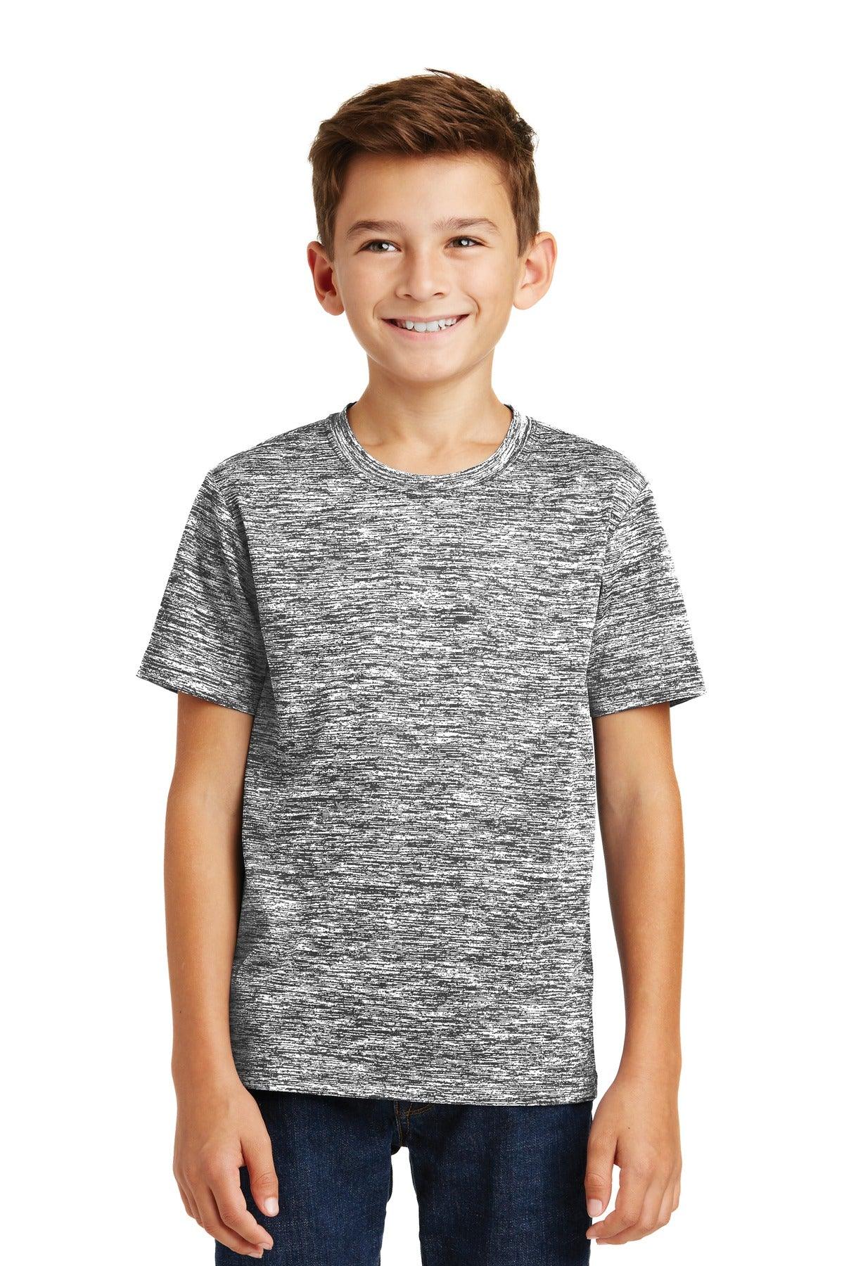 Sport-Tek Youth PosiCharge Electric Heather Tee. YST390 - Dresses Max