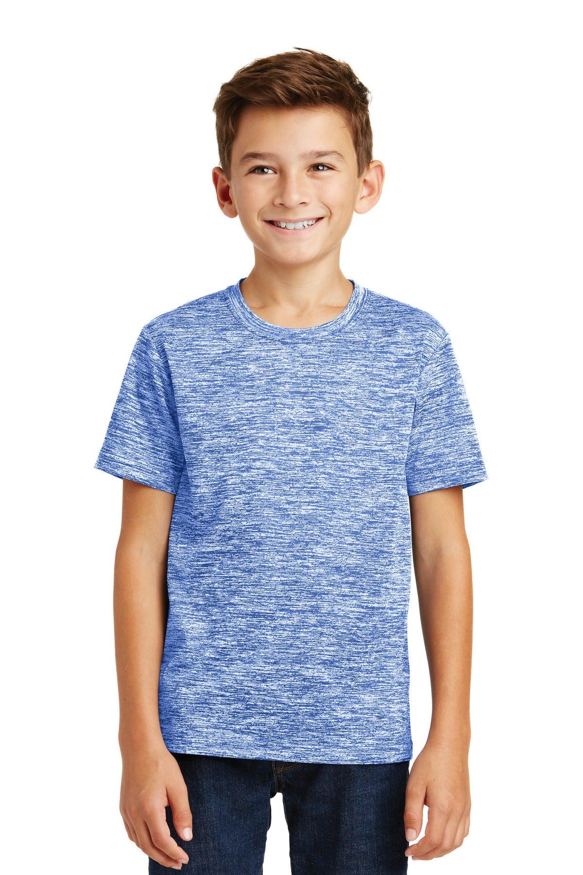 Sport-Tek Youth PosiCharge Electric Heather Tee. YST390 - Dresses Max