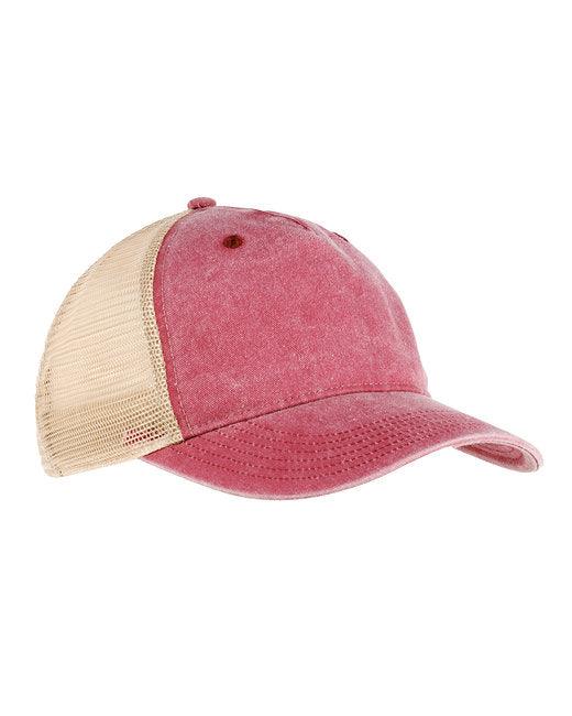 Authentic Pigment Pigment Dyed 5-Panel Trucker AP1924 - Dresses Max