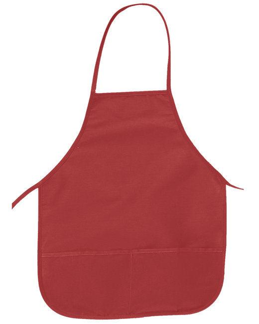 Big Accessories Two-Pocket 24" Apron APR51 - Dresses Max