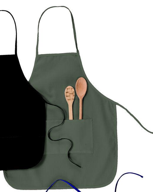 Big Accessories Two-Pocket 28" Apron APR52 - Dresses Max