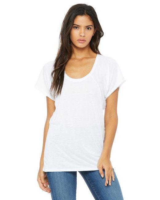 Bella + Canvas Ladies' Flowy Raglan T-Shirt B8801 - Dresses Max