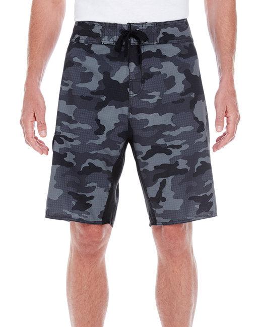 Burnside Men's Dobby Stretch Board Short B9371 - Dresses Max