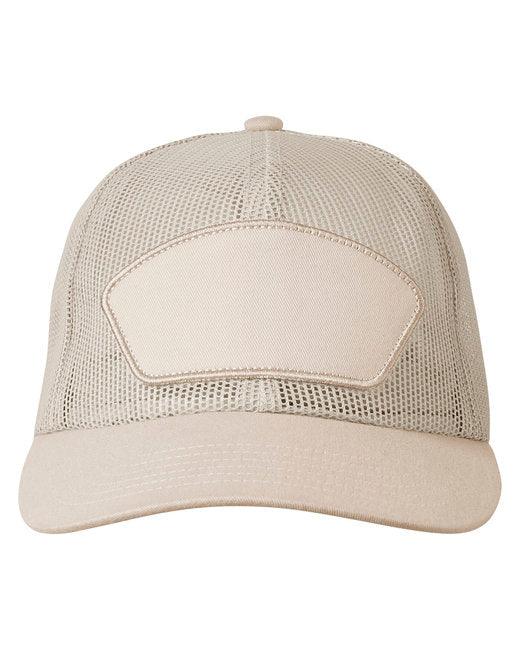 Big Accessories All-Mesh Patch Trucker Hat BA682 - Dresses Max