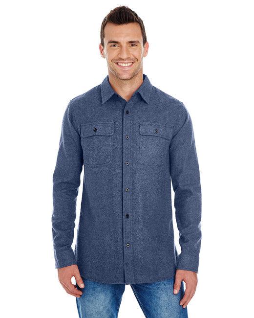 Burnside Men's Solid Flannel Shirt BU8200 - Dresses Max