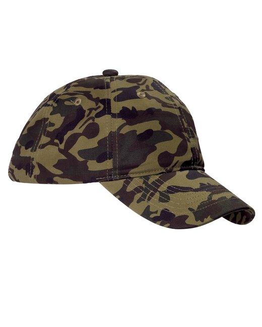 Big Accessories Unstructured Camo Cap BX018 - Dresses Max