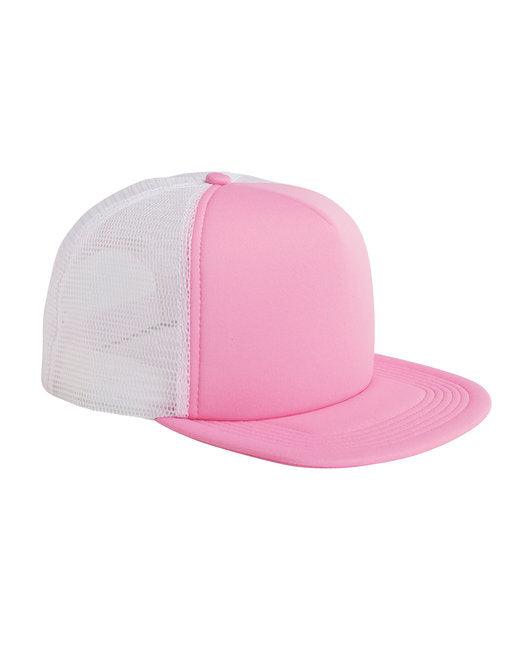 Big Accessories 5-Panel Foam Front Trucker Cap BX030 - Dresses Max