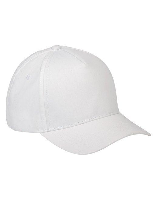 Big Accessories 5-Panel Brushed Twill Cap BX034 - Dresses Max