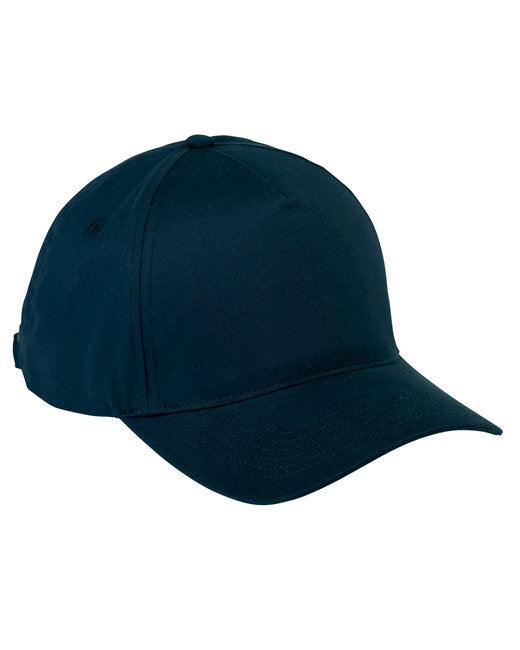 Big Accessories 5-Panel Brushed Twill Cap BX034 - Dresses Max