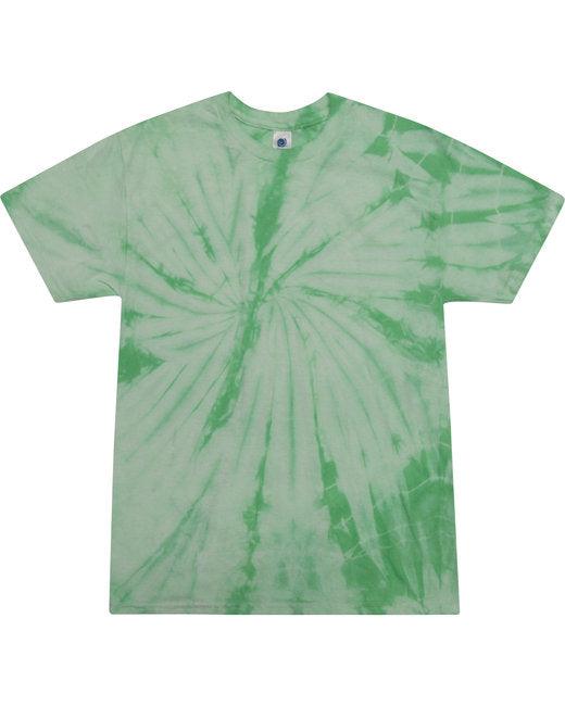 Tie-Dye Adult 5.4 oz. 100% Cotton Spider T-Shirt CD101 - Dresses Max