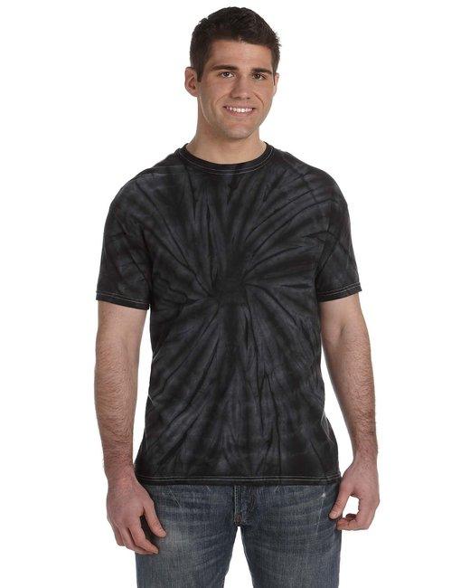 Tie-Dye Adult 5.4 oz. 100% Cotton Spider T-Shirt CD101 - Dresses Max