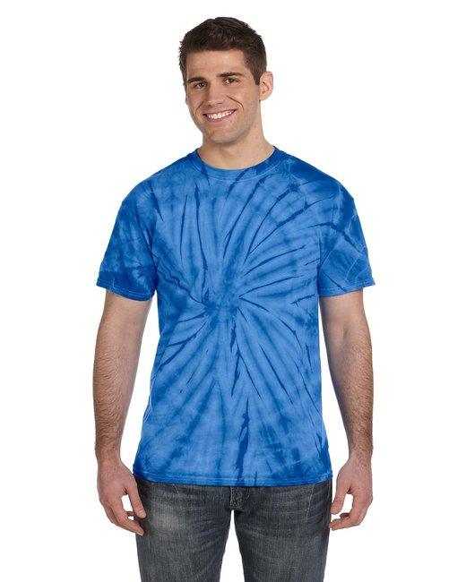 Tie-Dye Adult 5.4 oz. 100% Cotton Spider T-Shirt CD101 - Dresses Max