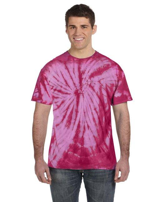 Tie-Dye Adult 5.4 oz. 100% Cotton Spider T-Shirt CD101 - Dresses Max