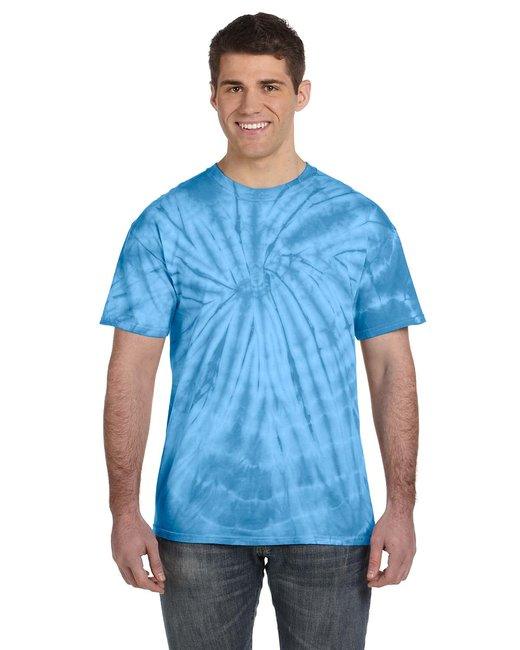 Tie-Dye Adult 5.4 oz. 100% Cotton Spider T-Shirt CD101 - Dresses Max