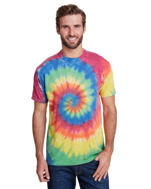 Tie-Dye Adult Burnout Festival T-Shirt CD1090 - Dresses Max