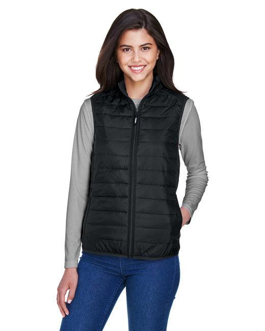 CORE365 Ladies' Prevail Packable Puffer Vest CE702W - Dresses Max