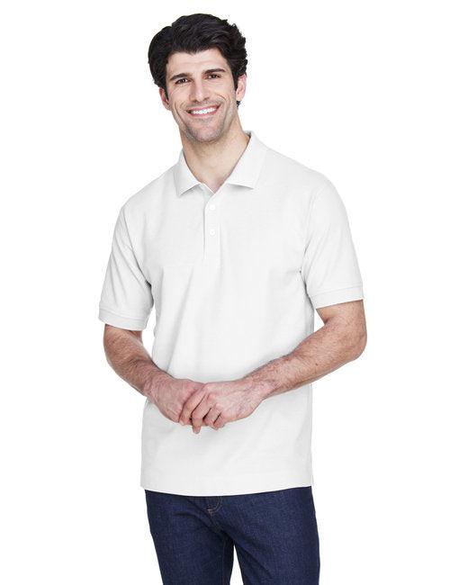 Devon & Jones Men's Pima Piqu Short-Sleeve Polo D100 - Dresses Max