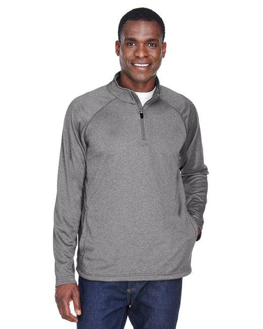 Devon & Jones Men's Stretch Tech-Shell Compass Quarter-Zip DG440 - Dresses Max