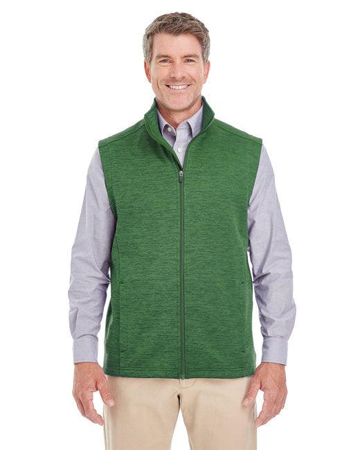 Devon & Jones Men's Newbury M lange Fleece Vest DG797 - Dresses Max