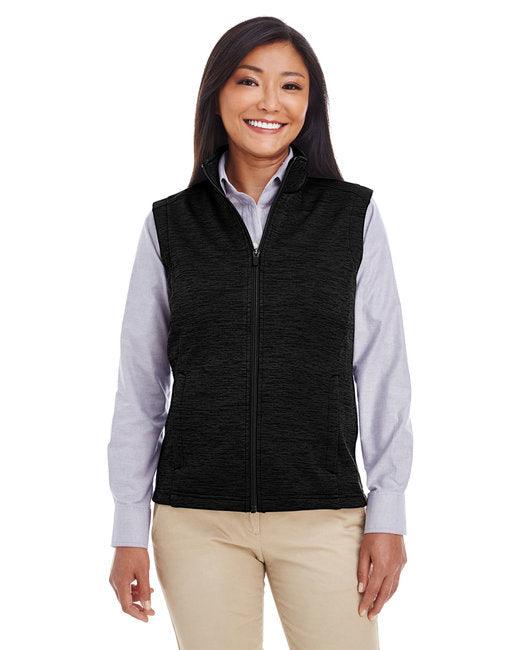 Devon & Jones Ladies' Newbury M lange Fleece Vest DG797W - Dresses Max