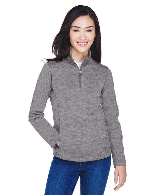 Devon & Jones Ladies' Newbury M lange Fleece Quarter-Zip DG798W - Dresses Max