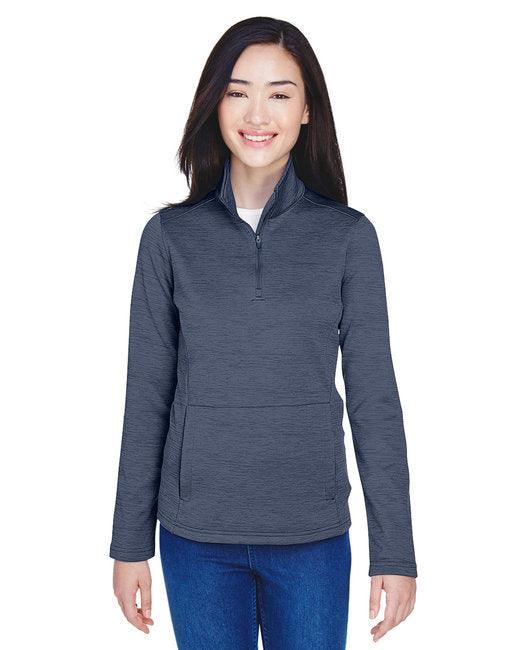 Devon & Jones Ladies' Newbury M lange Fleece Quarter-Zip DG798W - Dresses Max