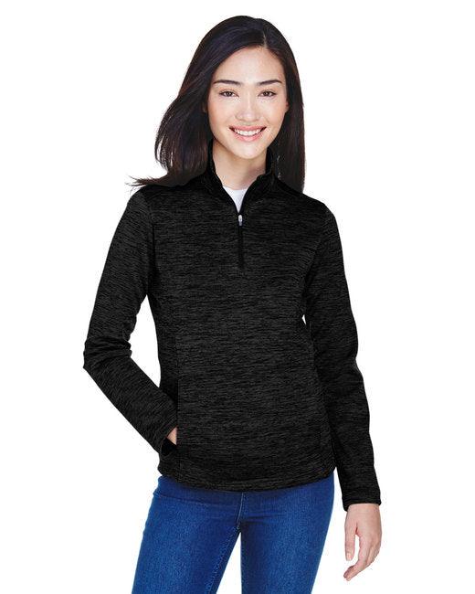 Devon & Jones Ladies' Newbury M lange Fleece Quarter-Zip DG798W - Dresses Max