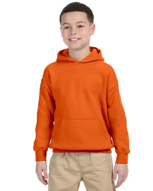 Gildan Youth Heavy Blend 8 oz., 50/50 Hooded Sweatshirt G185B - Dresses Max