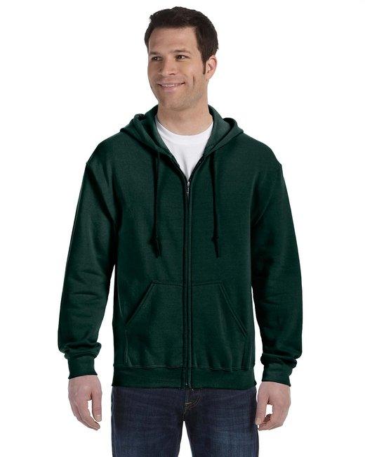 Gildan Adult Heavy Blend 8 oz., 50/50 Full-Zip Hooded Sweatshirt G186 - Dresses Max