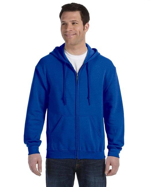 Gildan Adult Heavy Blend 8 oz., 50/50 Full-Zip Hooded Sweatshirt G186 - Dresses Max