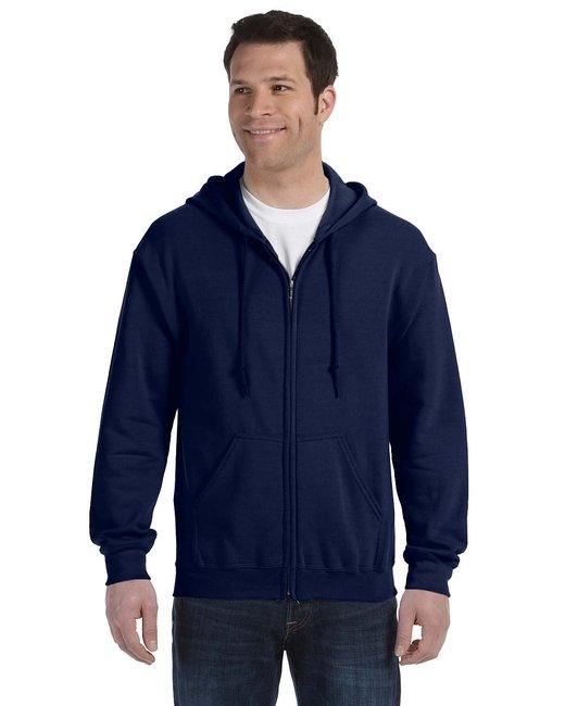 Gildan Adult Heavy Blend 8 oz., 50/50 Full-Zip Hooded Sweatshirt G186 - Dresses Max